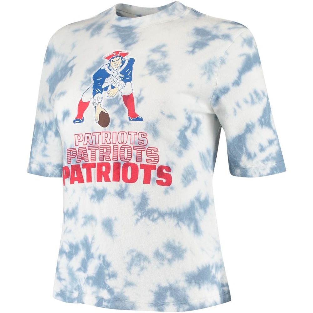 Junk Food New England Patriotsโ Team Spirit Tie-Dye Tee